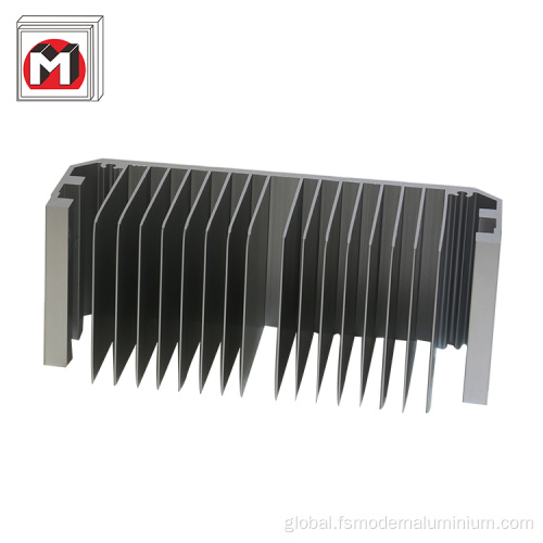 100w Led Aluminium Heat Sink 6063-T5 Aluminium Radiator Extrusion Factory